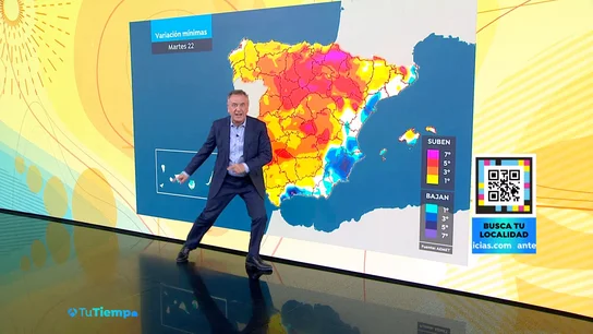 La previsión del tiempo de Roberto Brasero La previsión del tiempo de Roberto Brasero