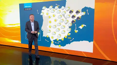La previsión del tiempo de Roberto Brasero La previsión del tiempo de Roberto Brasero