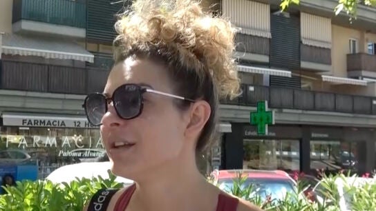 Sheila Casas por las calles de Madrid