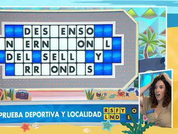 ¡Qué pena! El nombre de una localidad hace que Tati pierda 3.000 euros ¡Qué pena! El nombre de una localidad hace que Tati pierda 3.000 euros