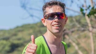 El triatleta Jos&eacute; Luis Gonz&aacute;lez