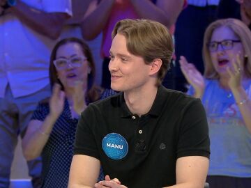 Momento hist&oacute;rico de Manu en Pasapalabra: alcanza su programa 300 y emula a Orestes