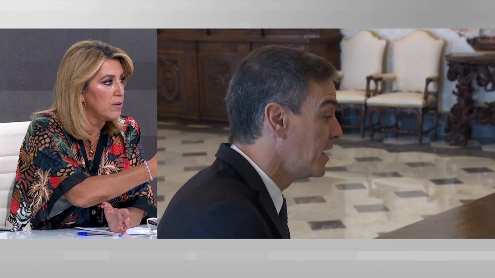 Susana Díaz, sobre los audios de Villarejo donde llama a Pedro Sánchez 