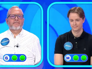Manu, como un espartano en la Silla Azul: duelo trascendental para alcanzar su 300 en Pasapalabra Manu, como un espartano en la Silla Azul: duelo trascendental para alcanzar su 300 en Pasapalabra