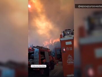 Incendio Grecia