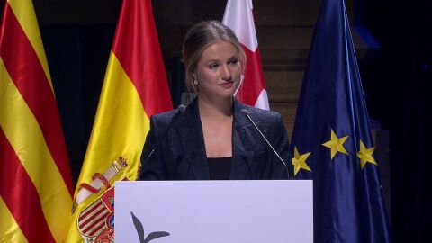 La Princesa Leonor destaca el "entusiasmo" y compromiso de los j&oacute;venes galardonados en los Premios Princesa de Girona 2025