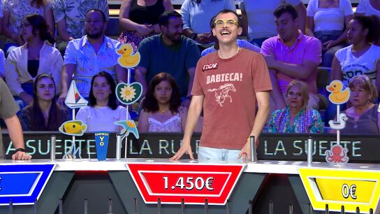 &iexcl;Vaya marcador! Edgar logra 1.450 euros en el primer panel: &ldquo;Parece el bote&rdquo;