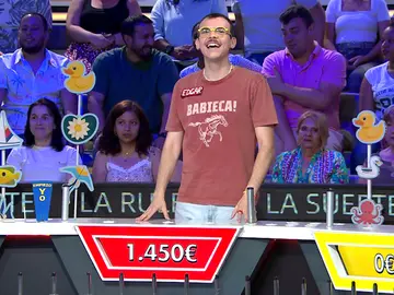 ¡Vaya marcador! Edgar logra 1.450 euros en el primer panel: “Parece el bote” ¡Vaya marcador! Edgar logra 1.450 euros en el primer panel: “Parece el bote”