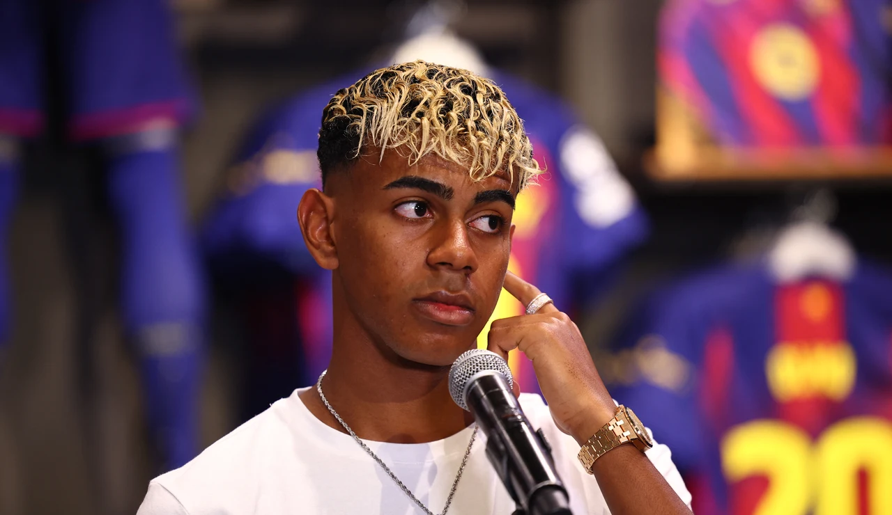 El futbolista del Barça Lamine Yamal