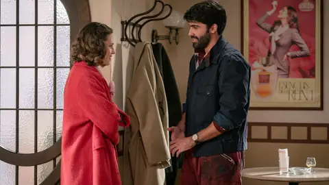 Claudia y Raúl en el capítulo 363 de Sueños de libertad Claudia y Raúl en el capítulo 363 de Sueños de libertad