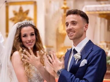 Imagen del día de la boda de Rute Cardoso con Diogo Jota