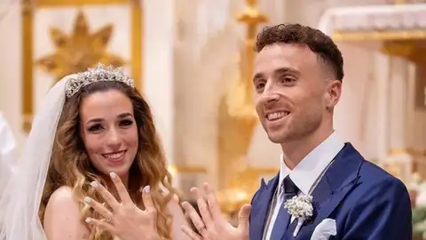 Imagen del día de la boda de Rute Cardoso con Diogo Jota Imagen del día de la boda de Rute Cardoso con Diogo Jota