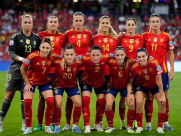 El 11 de España ante Suiza en la EURO