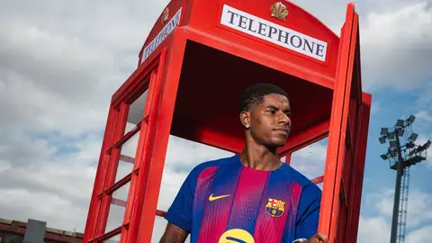 Marcus Rashford, nuevo jugador del FC Barcelona Marcus Rashford, nuevo jugador del FC Barcelona