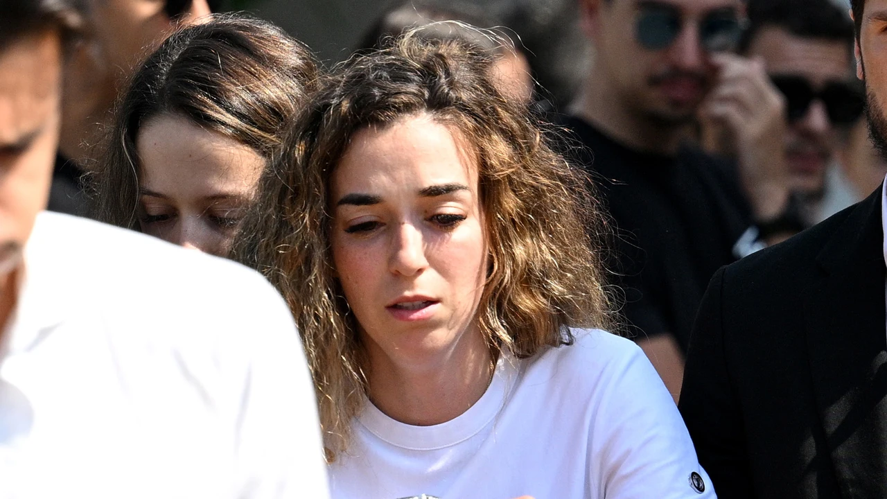El último adiós de Rute Cardoso, viuda de Diogo Jota, un mes después de su boda: "Hasta que la muerte nos separe"