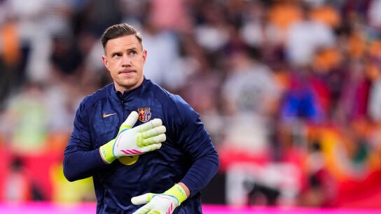 Ter Stegen, en una foto de archivo