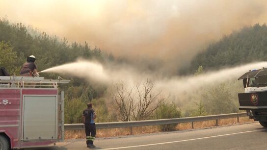 Incendio Turqu&iacute;a