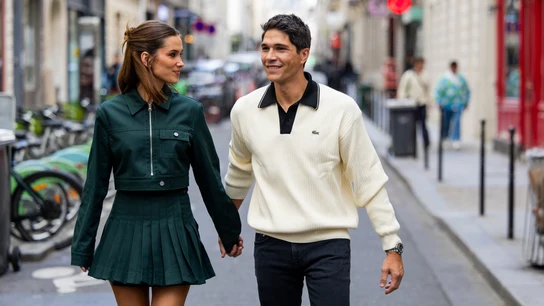 María Pombo y Pablo Castellano en París María Pombo y Pablo Castellano en París