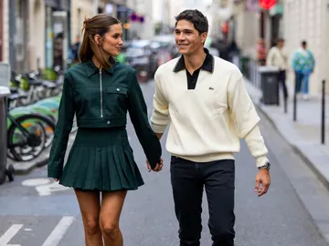 María Pombo y Pablo Castellano en París María Pombo y Pablo Castellano en París