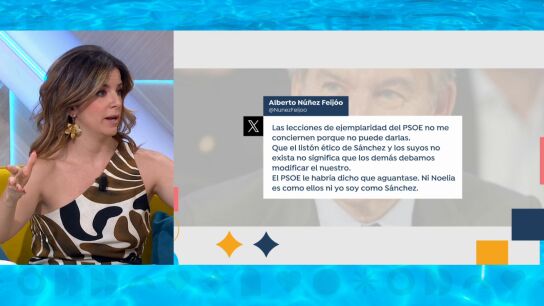 Los colaboradores hablan sobre la dimisi&oacute;n de Noelia Nu&ntilde;ez