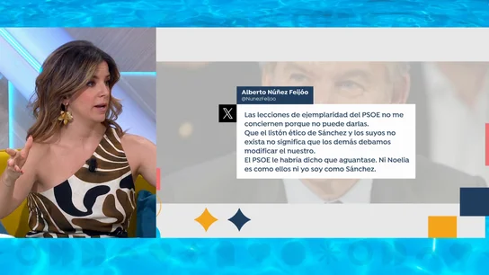 Los colaboradores hablan sobre la dimisión de Noelia Nuñez Los colaboradores hablan sobre la dimisión de Noelia Nuñez