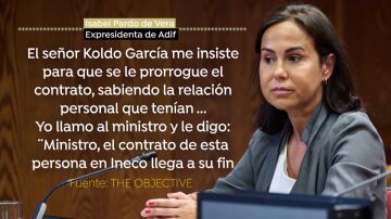 Expresidenta de Adif, Isabel Pardo de Vera