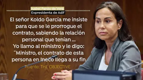 Expresidenta de Adif, Isabel Pardo de Vera Expresidenta de Adif, Isabel Pardo de Vera