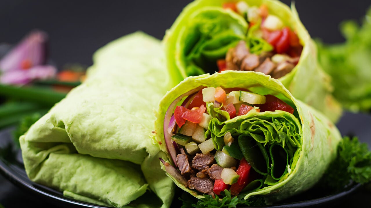 Wraps de espinacas caseros: la forma más rica y fácil de comer sano