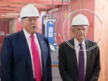 Trump y Powell Trump y Powell