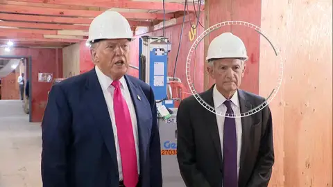 Trump y Powell Trump y Powell