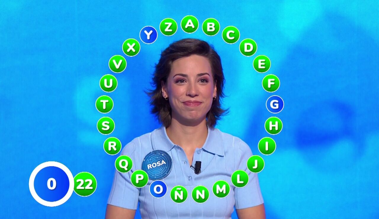Rosa juega El Rosco