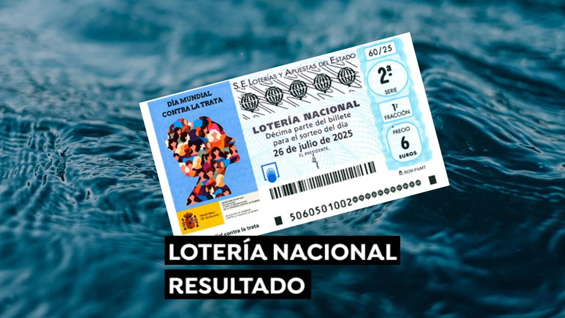 Sorteo Lotería Nacional: Comprobar décimo de hoy sábado 26 de julio, en directo Sorteo Lotería Nacional: Comprobar décimo de hoy sábado 26 de julio, en directo