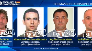 Un profesor condenado por abuso de menores y un capo de la droga entre "Los 10 más buscados" por la Policía