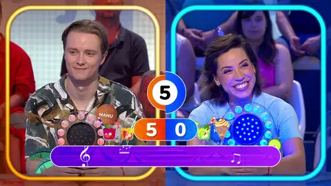 Manu y Rosa, en Pasapalabra Manu y Rosa, en Pasapalabra