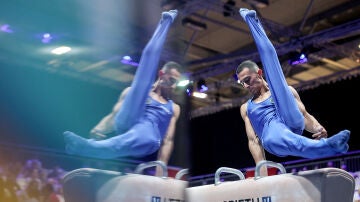 Lorenzo Bonicelli, en un ejercicio