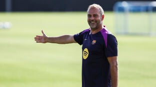 Hansi Flick, entrenador del Bar&ccedil;a