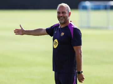Hansi Flick, entrenador del Barça