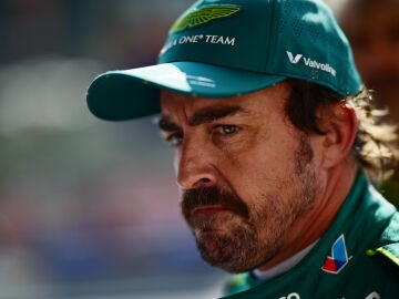 Fernando Alonso durante el GP de Bélgica