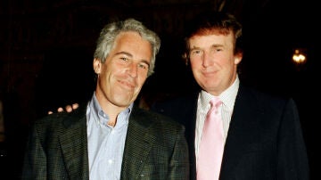 Epstein y Trump en una foto de archivo