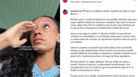 El mensaje de Ana Peleteiro en redes tras perder a su bebé El mensaje de Ana Peleteiro en redes tras perder a su bebé
