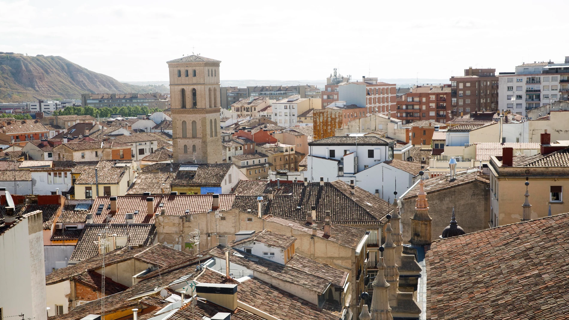 Imagen panorámica de la ciudad de Logroño desde la Concatedral de Santa María de la Redonda Imagen panorámica de la ciudad de Logroño desde la Concatedral de Santa María de la Redonda