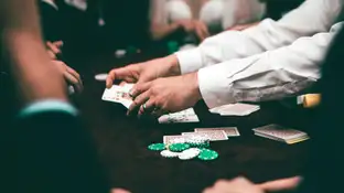 Imagen de archivo de un casino. Imagen de archivo de un casino.