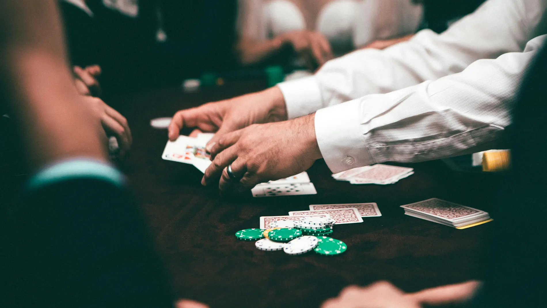 Imagen de archivo de un casino. Imagen de archivo de un casino.