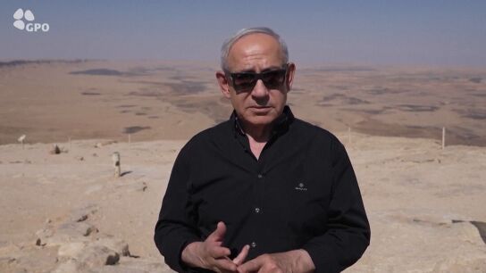 Imagen de Netanyahu.