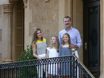 Posado de la Familia Real en Marivent Posado de la Familia Real en Marivent