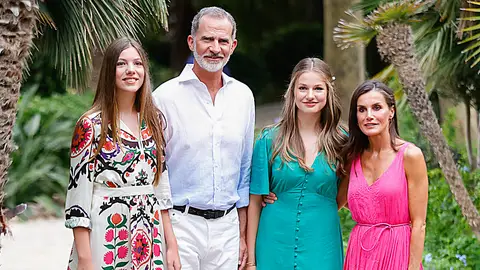Familia real en Mallorca Familia real en Mallorca