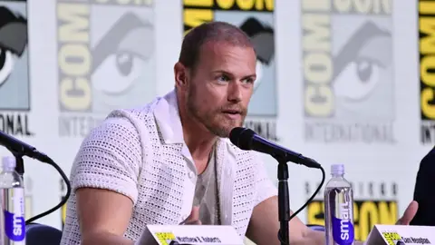Sam Heughan (Outlander) en la Comic Con de San Diego Sam Heughan (Outlander) en la Comic Con de San Diego
