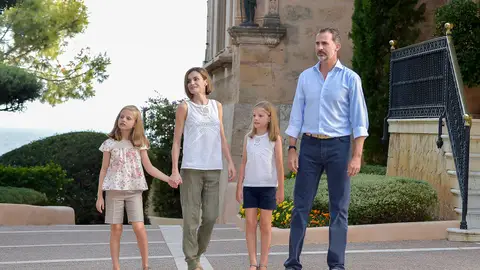 Familia real en Mallorca Familia real en Mallorca