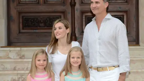 Familia real en Mallorca Familia real en Mallorca