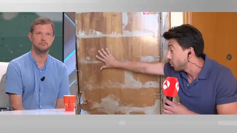 Per, el sueco cuyo piso vecino esta okupado, habla en Espejo Público Per, el sueco cuyo piso vecino esta okupado, habla en Espejo Público